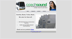 Desktop Screenshot of coachsound.com
